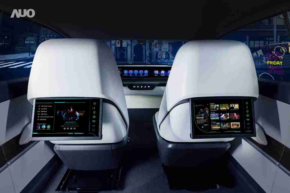 赏金国际新一代Smart Cockpit 2024，，，以Micro LED先进显示技术优势，，，创建〝可卷式后座娱乐显示器〞，，，，仅在互动时才显示出所需画面及信息，，，，扩充更丰富的娱乐和交互信息服务，，获国际奖项荣耀