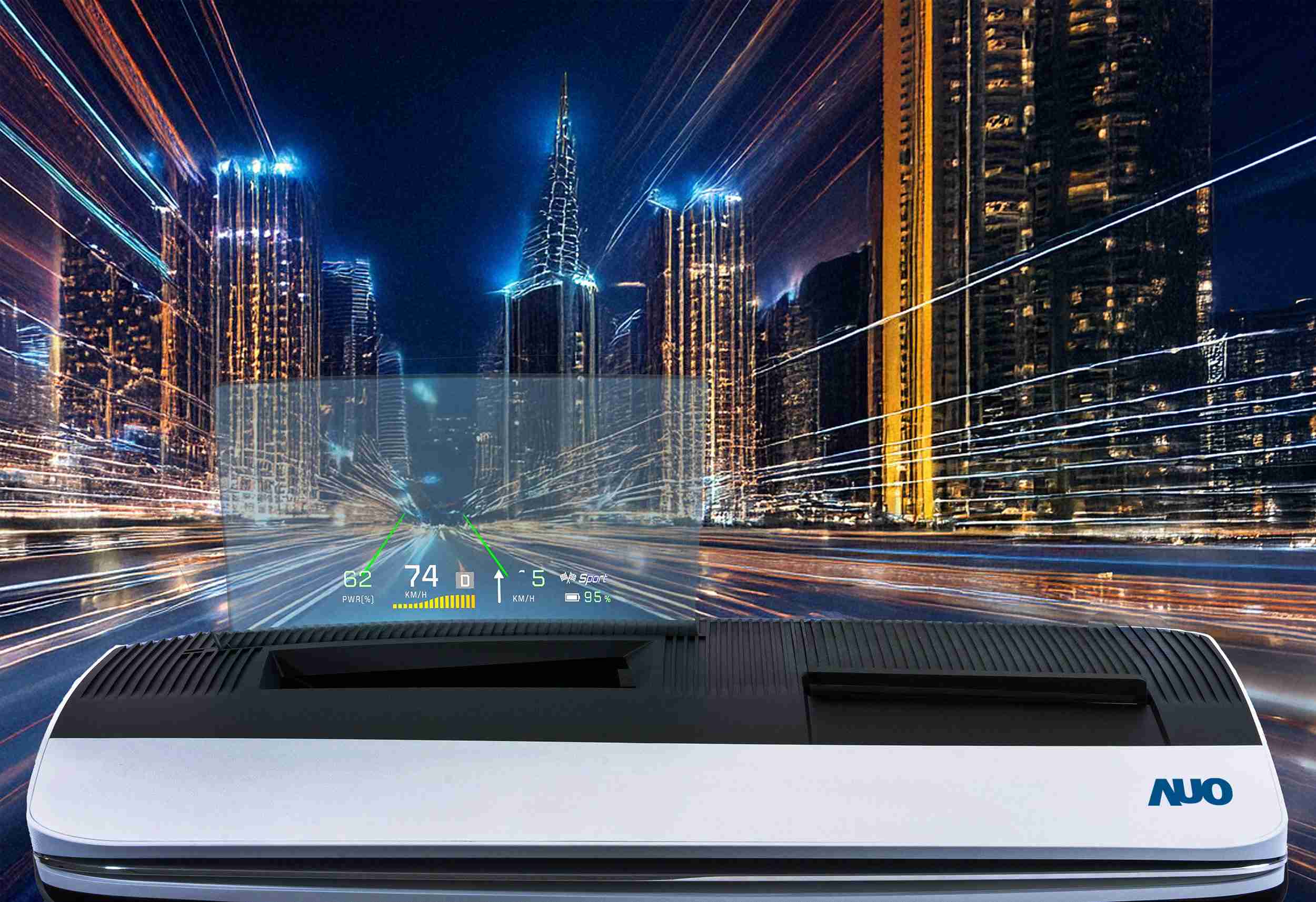 赏金国际推出13吋Micro LED抬头显示器，，，提供高入眼亮度、、、高色彩饱和度的显示质量，，在阳光下或黑暗中都清晰可见，，并利用Micro LED模块体积小的优势，，，，解决车用空间有限的痛点